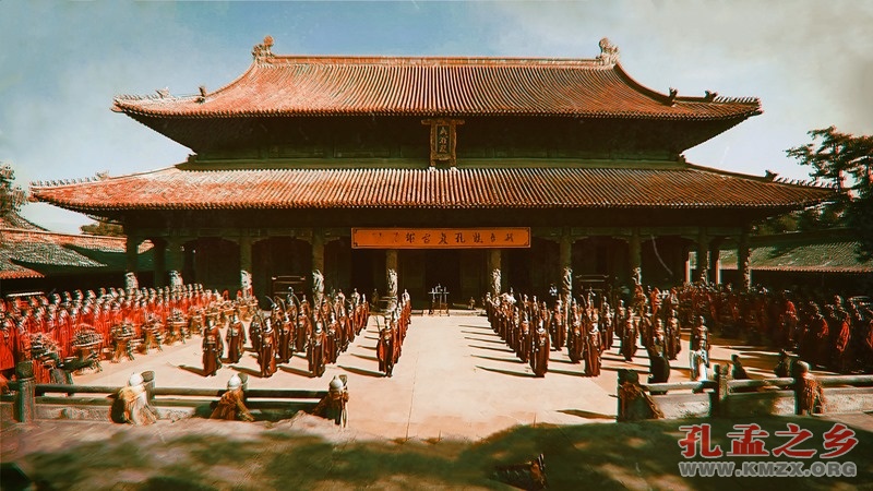 祭孔图