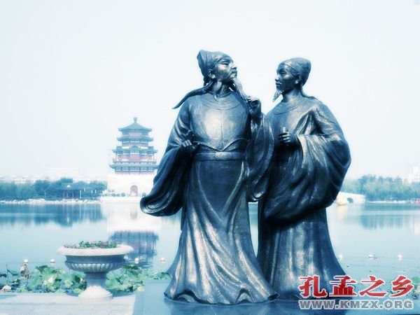 《李白与杜甫在济宁》