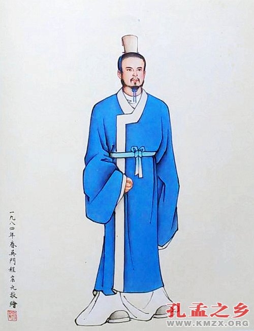布衣孔子三十而立像