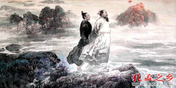 孔子登泰山