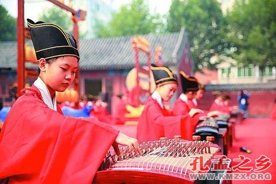 正定文庙举办释奠礼
