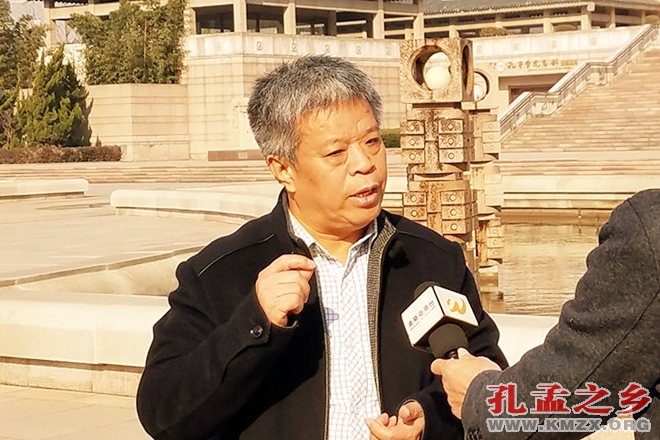 渭南书画名家曲阜交流展在孔子研究院举行