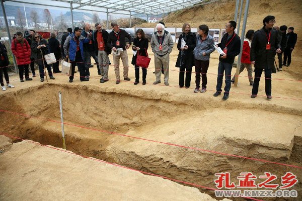 国际考古大咖们在良渚古城实地考察