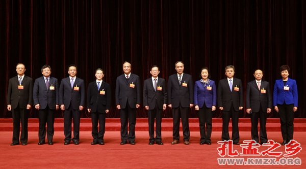 郝明金当选民建中央主席
