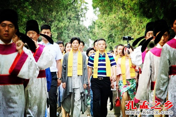 端午节孔子后裔——屈原后裔祭孔大典