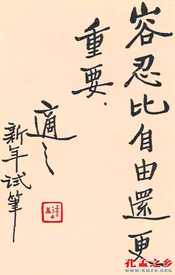 胡适的体贴