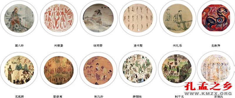 伏羲十二大历史功绩