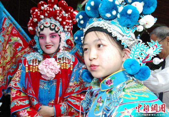 图：中美人文交流高层磋商机制成立仪式