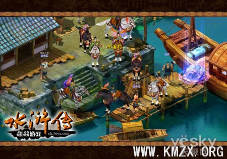 新版《水浒传》热播 同名网游备受期待