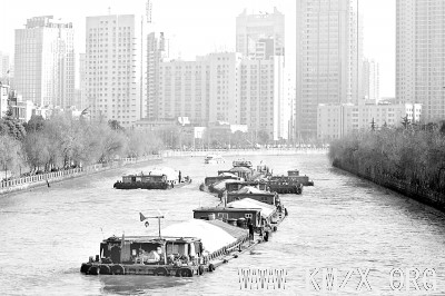 电煤告急，古运河“绿色通道”助解围。