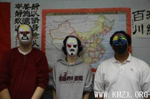 美国匹兹堡圣文森孔子课堂举办京剧脸谱文化活动