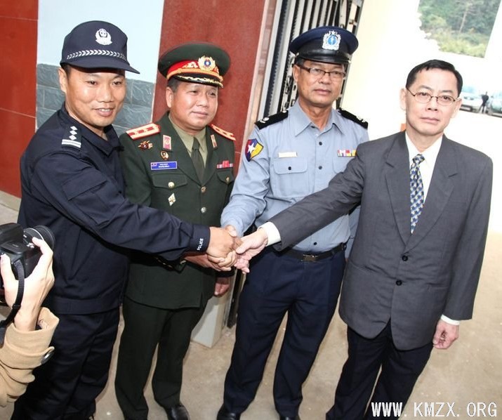 高清：中老缅泰湄公河联合巡逻执法行动启动