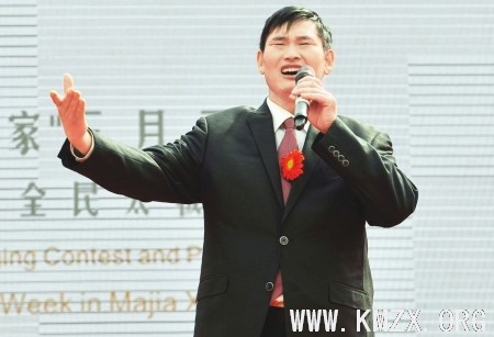 新都马家“三月三”朱之文唱“东逝水”
