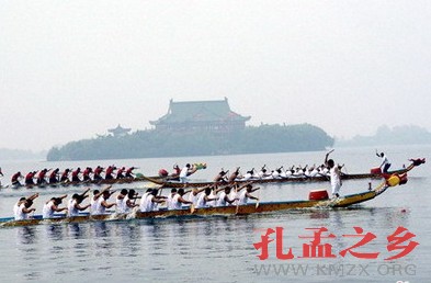 端午习俗赛龙舟