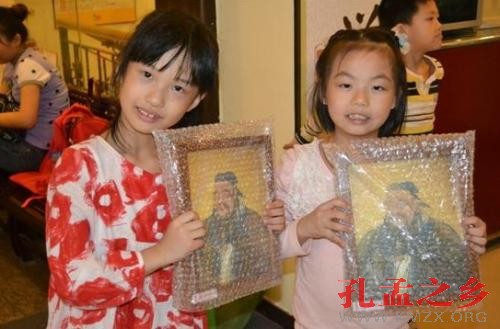 童学馆祭孔尚学 六千“童生”请孔子爷爷回家