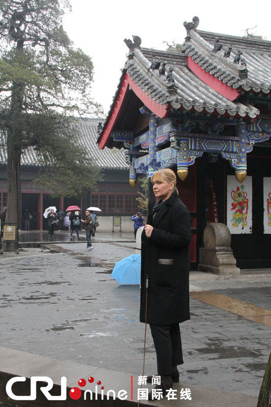 中东欧记者孔子故里感受中国文化(高清组图)