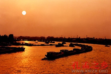 运河夕照