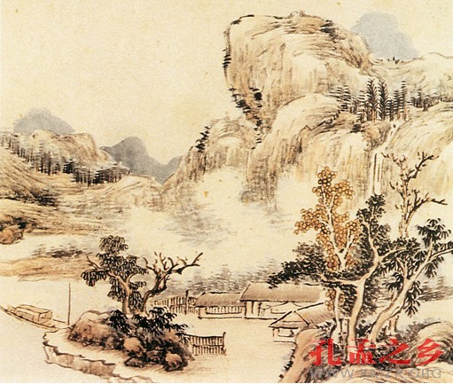 黄易山水画