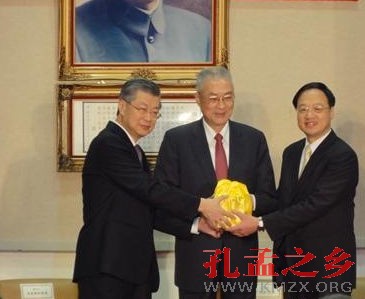 江宜桦引孔子言盼建贫而乐道、富而好礼的社会