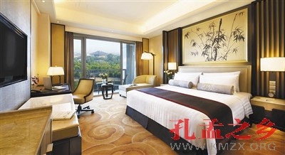 酒店装修将儒家理念、中国传统风范及现代建筑风格融为一体。