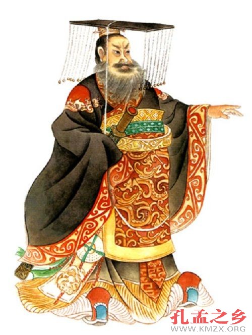 秦始皇像