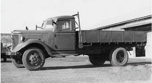 1941年日产180卡车华北战场主力运兵车