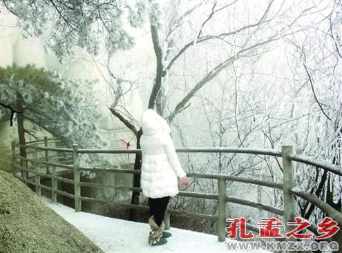 峄山雾凇