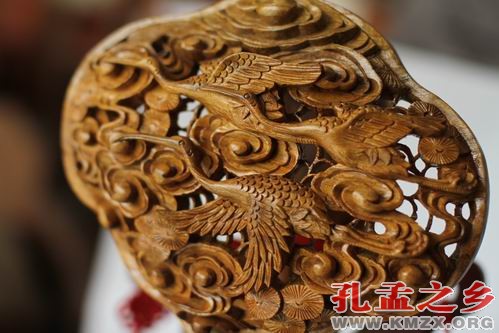 鹿鹤如意局部