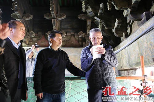 专家把脉“三孔”彩绘保护试验性施工工程  获满意效果