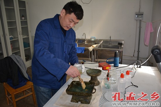 7件孔府旧藏青铜器修复完成再现风采