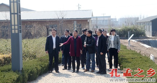 淄博市临淄区政府考察团到鲁国故城国家考古遗址公园参观考察