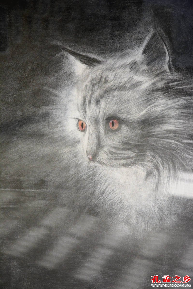 济宁市艺术特长生书画作品展开幕