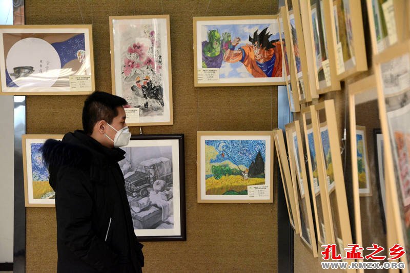 济宁市艺术特长生书画作品展